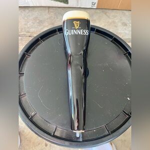 Guinness Black and Cream Tap Handle